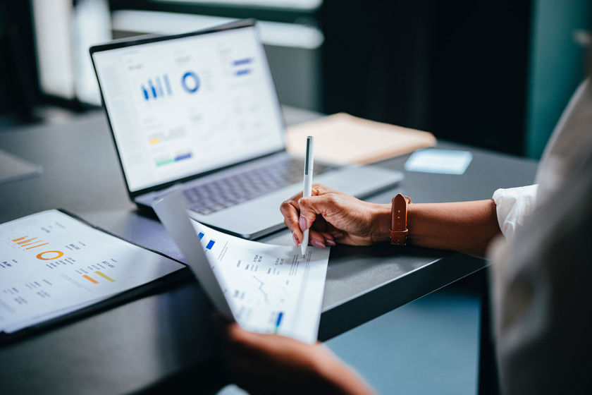 Close Up Of Hand Writing 