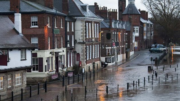 Flooded Uk Street 