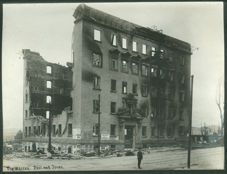 1906 San Francisco Earthquake The_Warren'_Post_and_Jones_(6347715983)