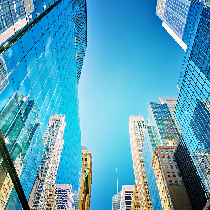 Commercial Buildings From Street Level 2 